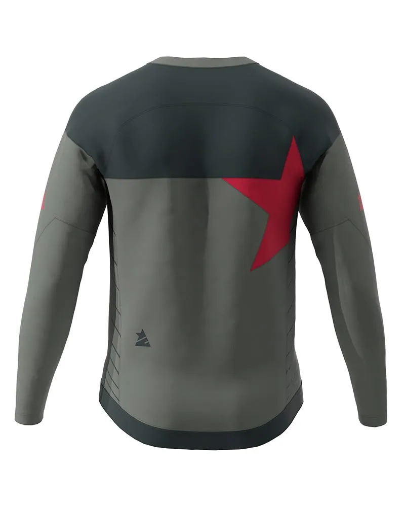 Zimtstern Bulletz Shirt LS Barn Långärmad Cykeltröja UV-skydd