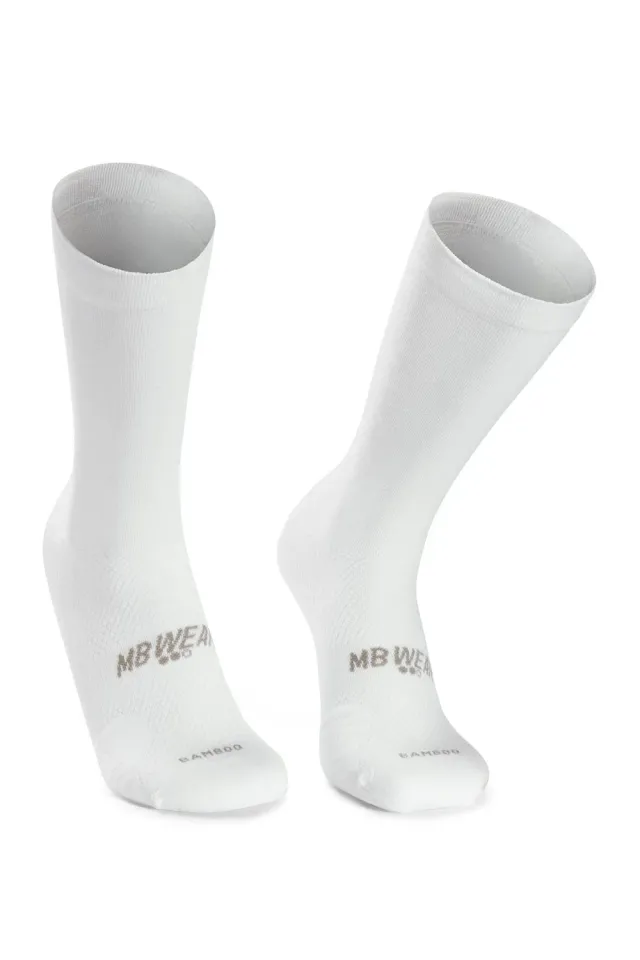 MB Wear Pro Bamboo strumpor vit H20 bambu S-M