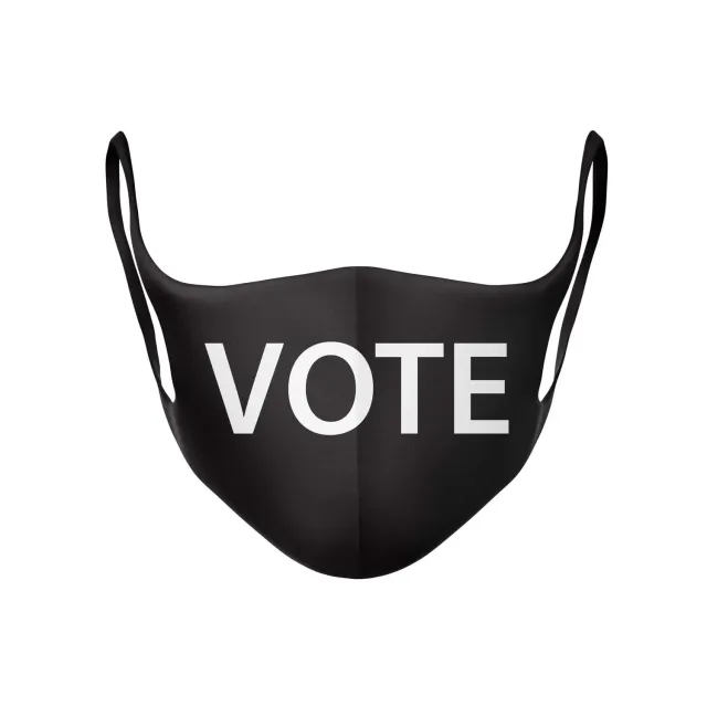 Giordana Vote ansiktsmask svart tvättbar lätt