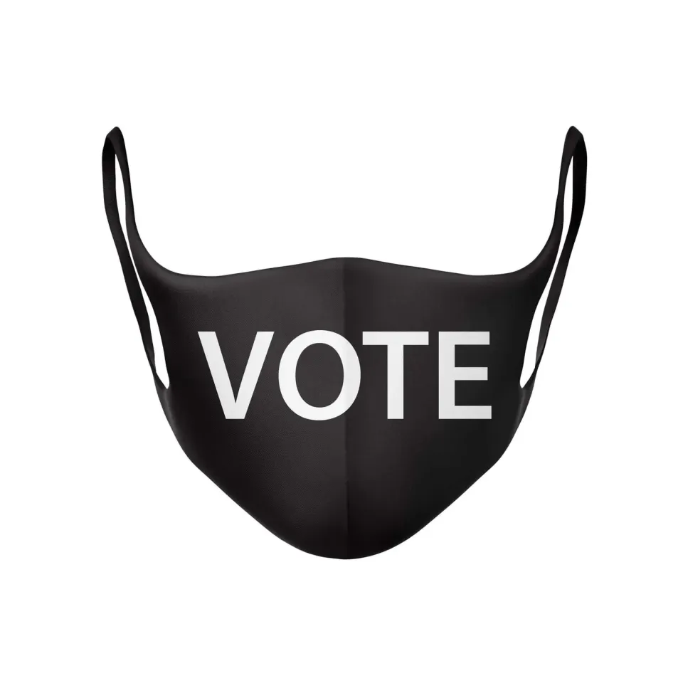 Giordana Vote ansiktsmask svart tvättbar lätt