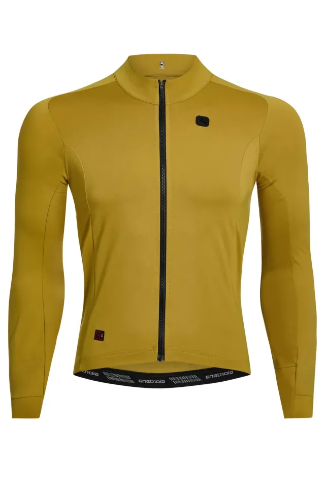Giordana FR-C Thermal cykeltröja herr svart långärmad