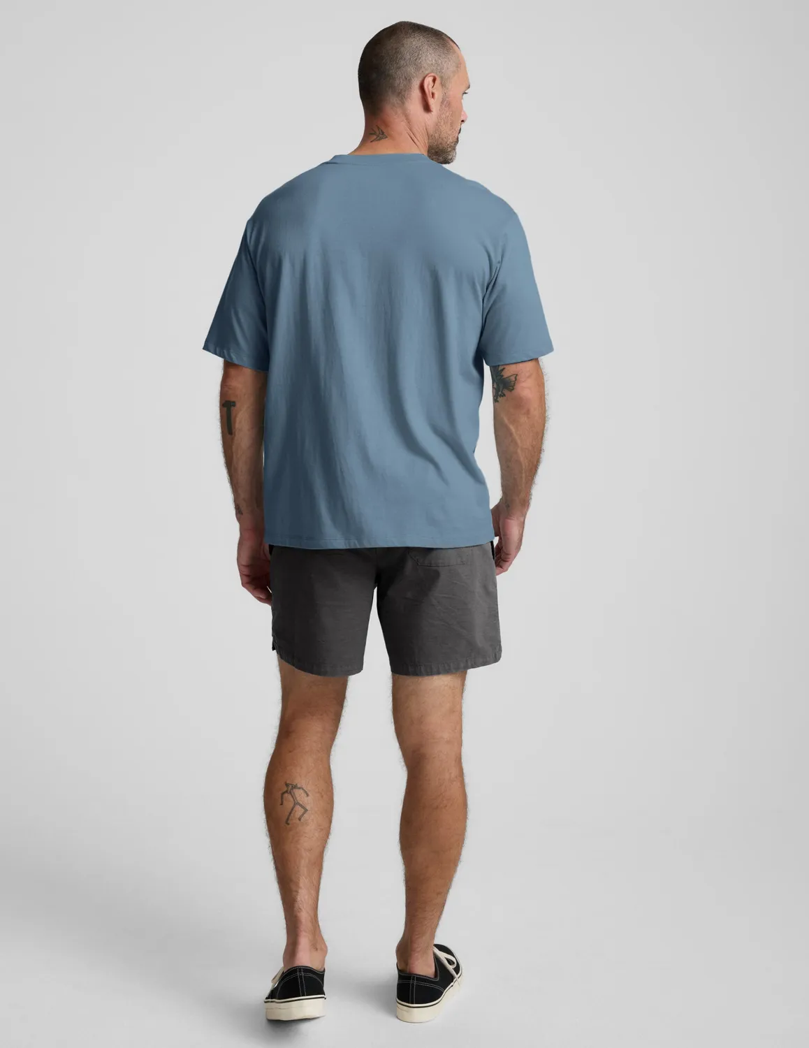 Beyond Yoga Drift shorts herr Black Ash stretch