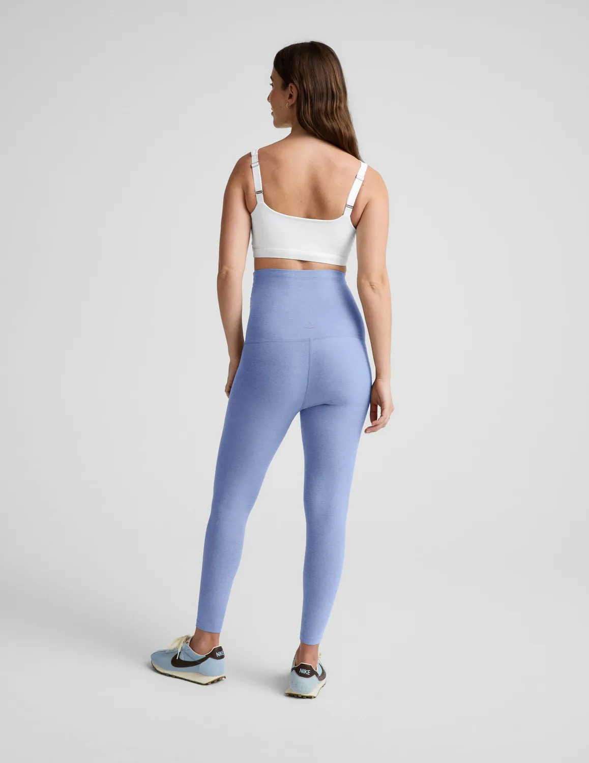 Beyond Yoga Spacedye Love the Bump Midi leggings Pastel Periwinkle gravid