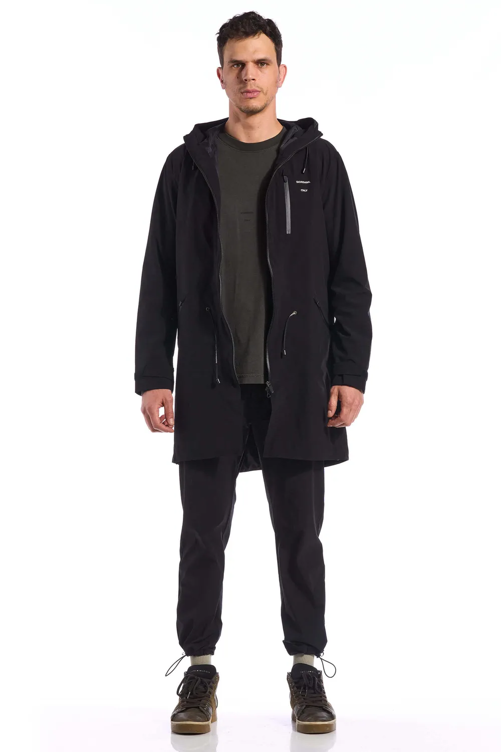 Giordana Tommy Trench regnjacka khaki vattentät