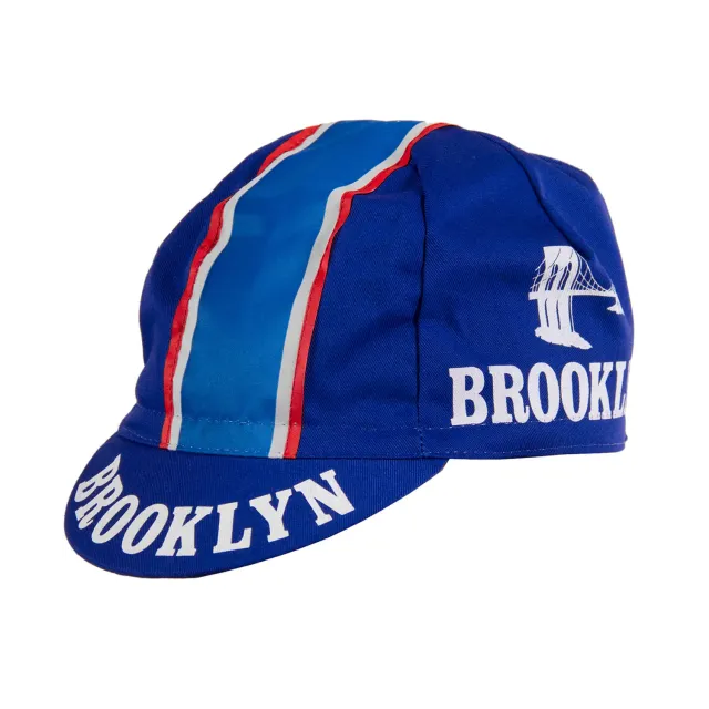 Giordana Team Brooklyn cykelkeps blå bomull
