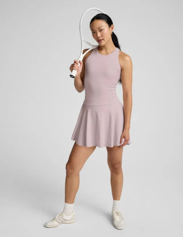 Beyond Yoga Ace Active Dress träningsklänning Blush Blooms mönstrad