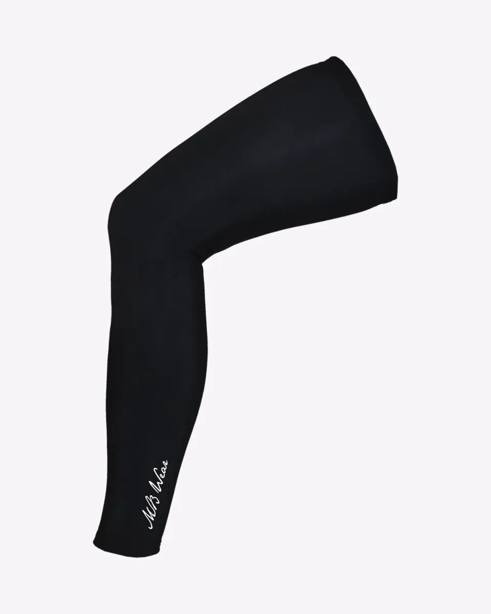 MB Wear Black benvärmare S svart sömlös