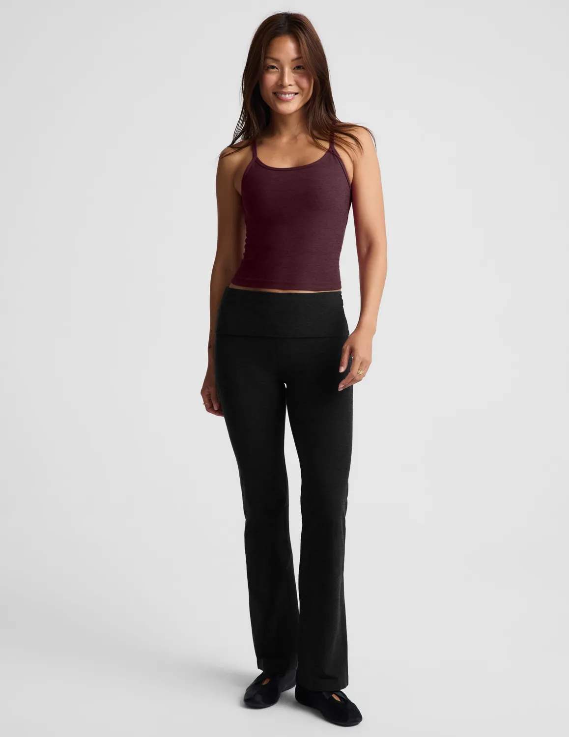 Beyond Yoga Spacedye Forever linne Cabernet justerbart