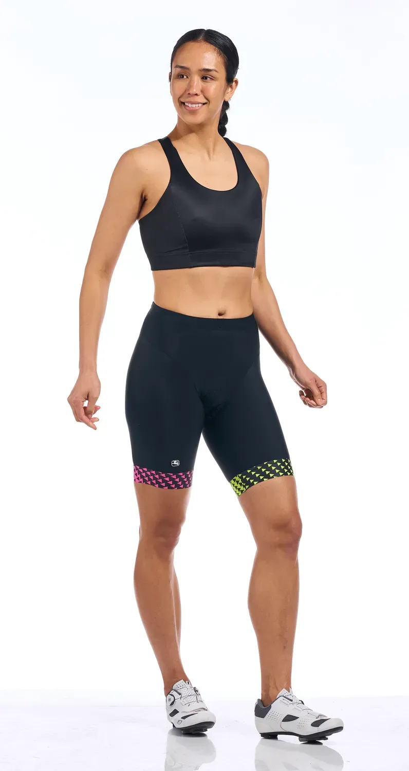 Giordana Vero Pro triathlonshorts dam rosa med pad