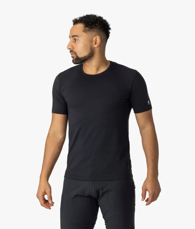 7mesh Desperado Merino t-shirt Black herr