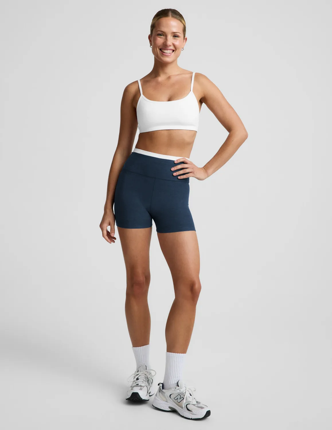Beyond Yoga Spacedye Layered 3 Short shorts Nocturnal Navy