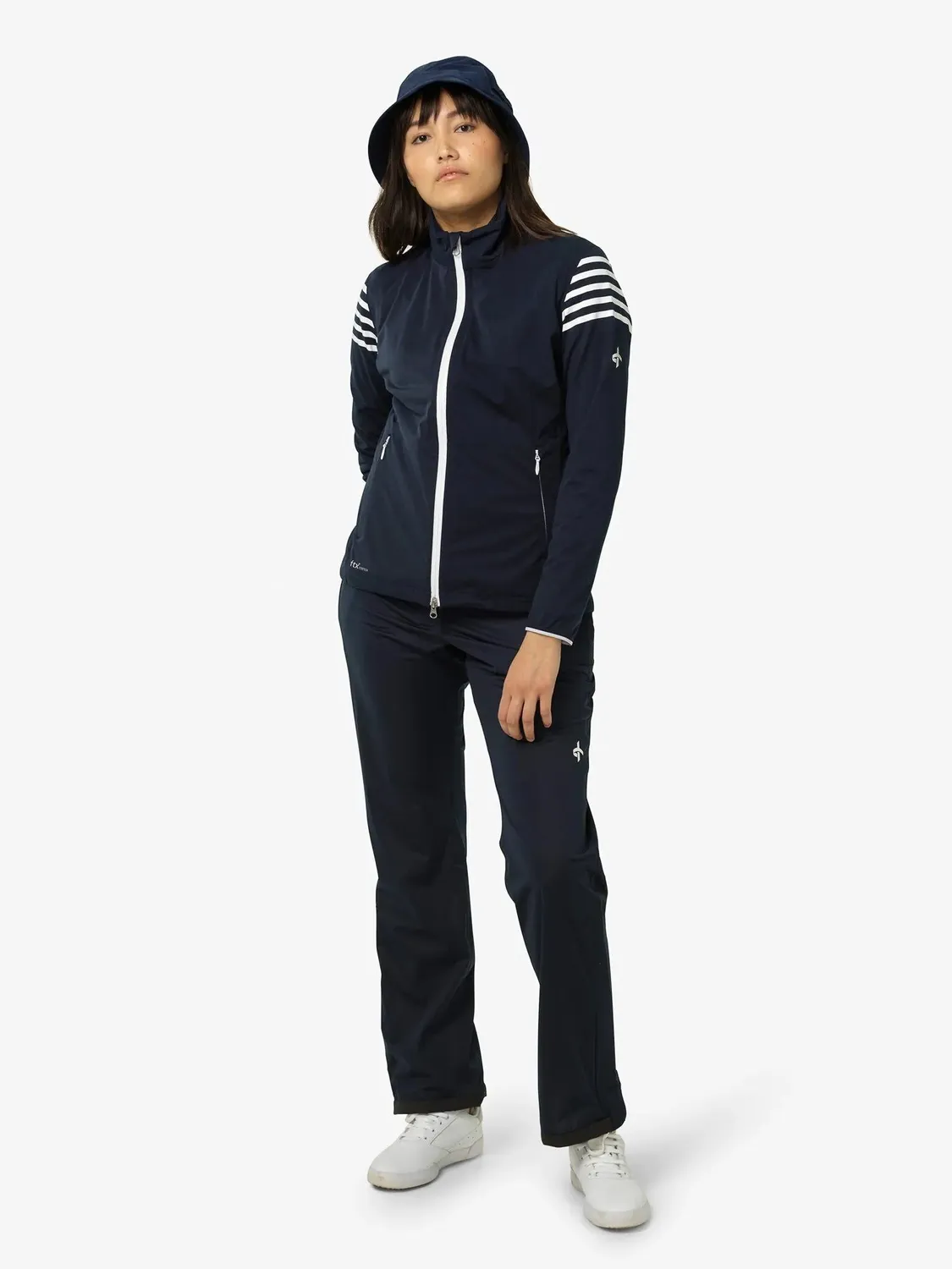 Cross Sportswear W Hurricane Jacket regnjacka dam navy vattentät