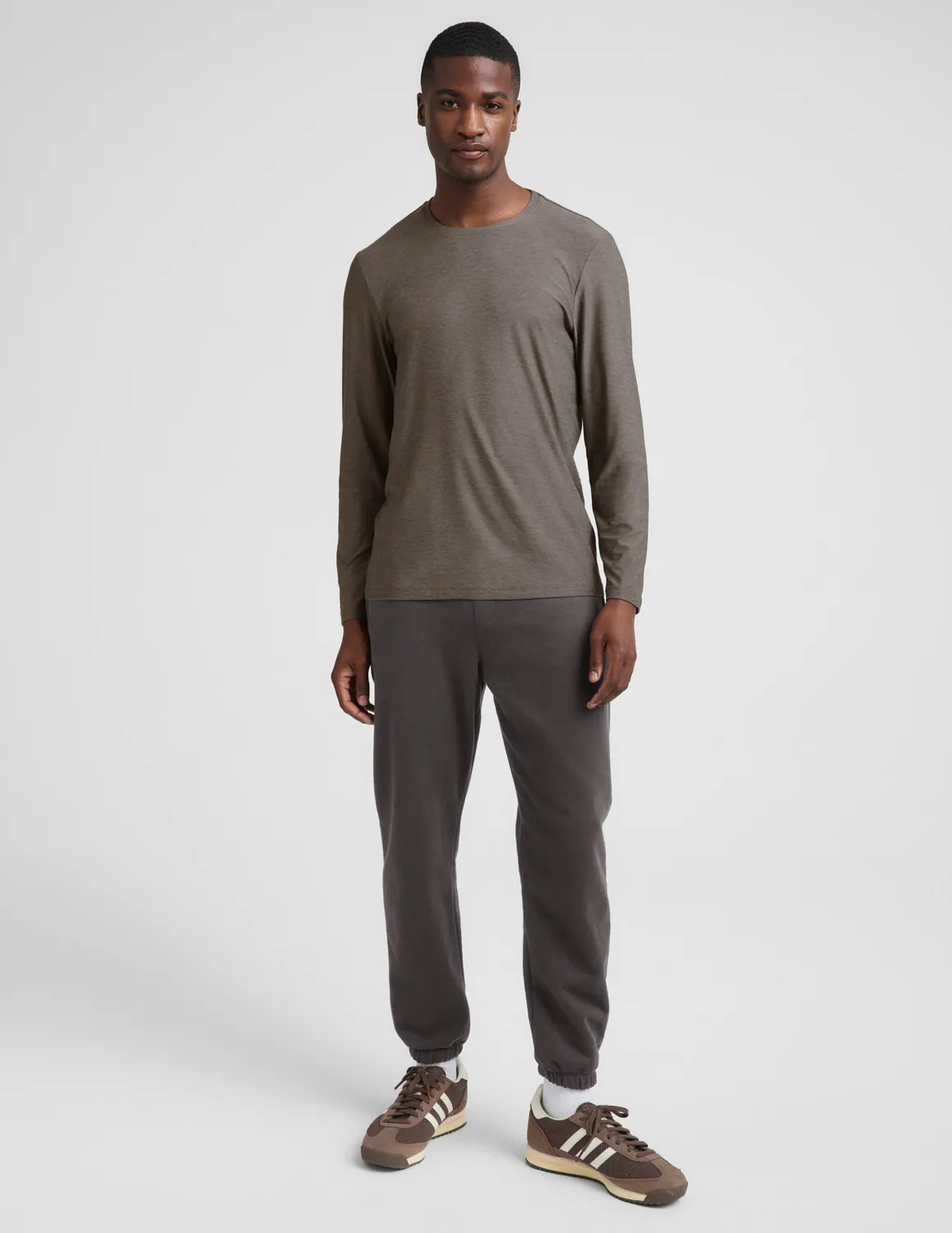 Beyond Yoga Always Beyond Long Sleeve Crew 2.0 tröja Soft Umber