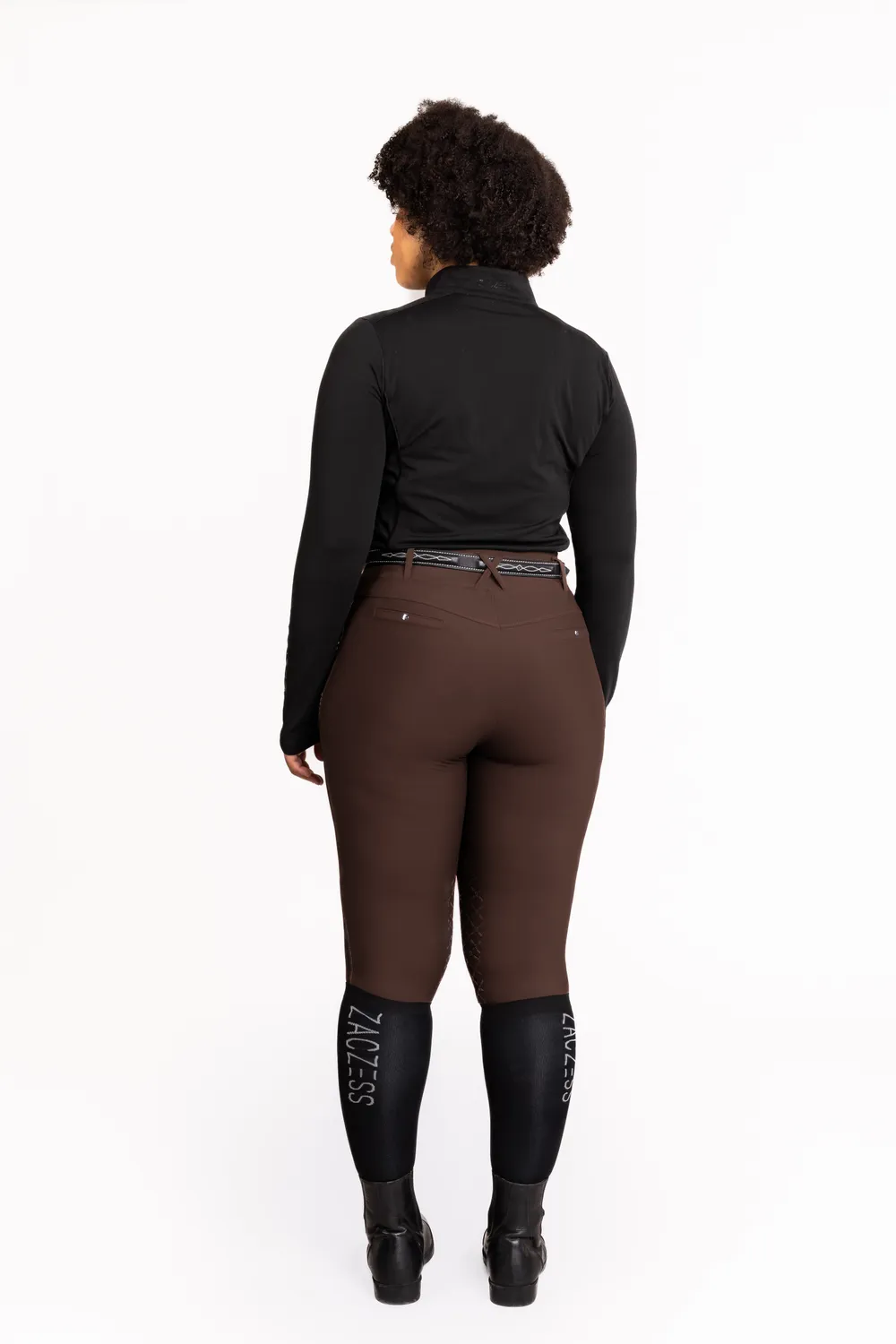 ZacZess London Nougat Hybrid ridleggings plus