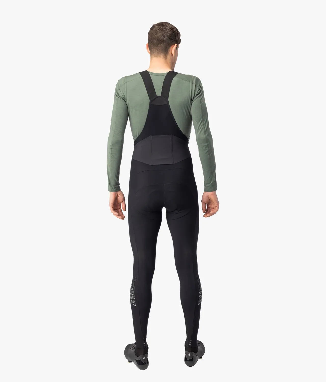 7MESH TK1 vinter bib-tights herr svarta chamois