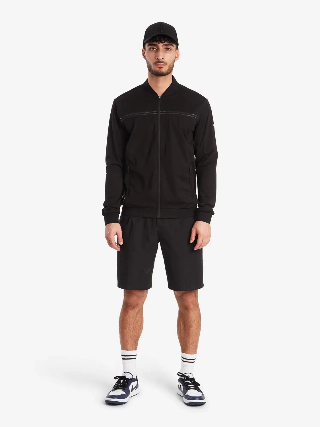 Cross Sportswear Storm jacka Black herr vindtät