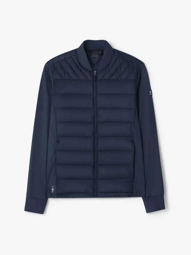 Cross Sportswear Hybrid jacka herr navy dun golf