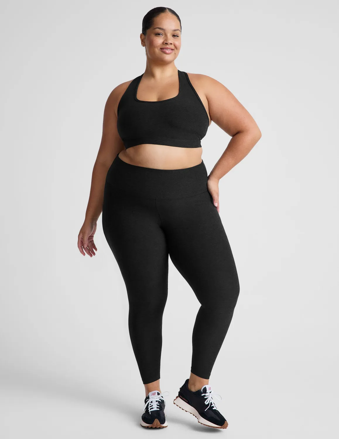 Beyond Yoga Spacedye Caught In The Midi Leggings Darkest Night