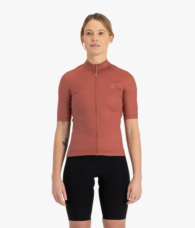 7MESH Atlas Short Sleeve Jersey cykeltröja Desert Rose