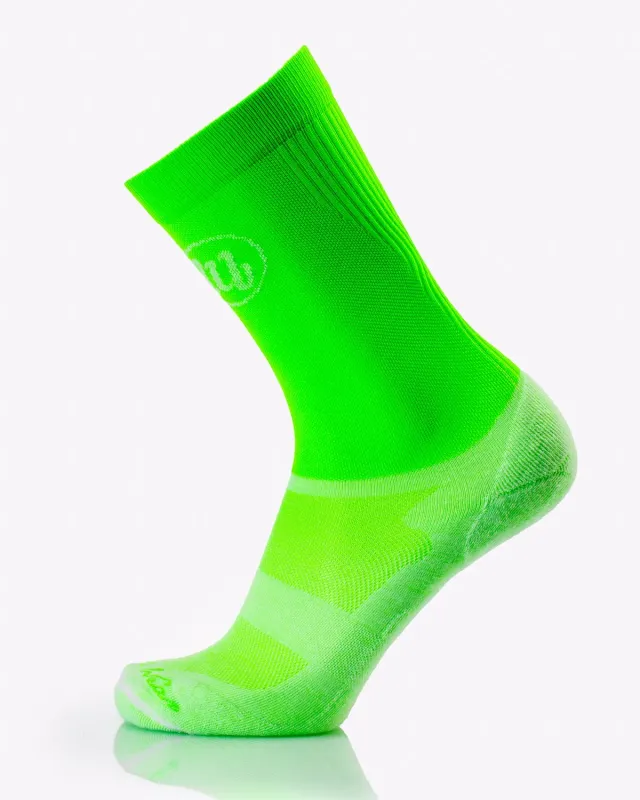 MB Wear Trek Green löparstrumpor 1 par sömlösa
