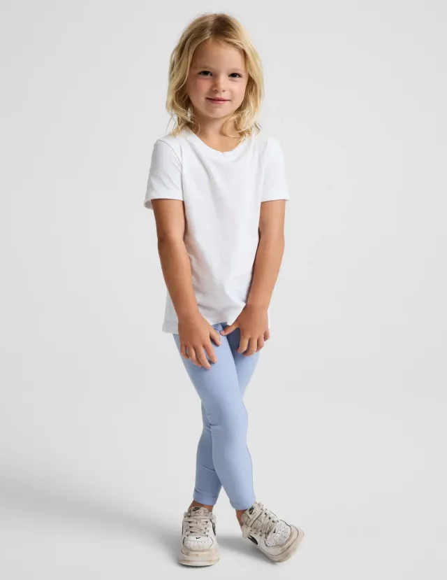 Beyond Yoga Spacedye Toddler Legging barntights ljusblå mjuk