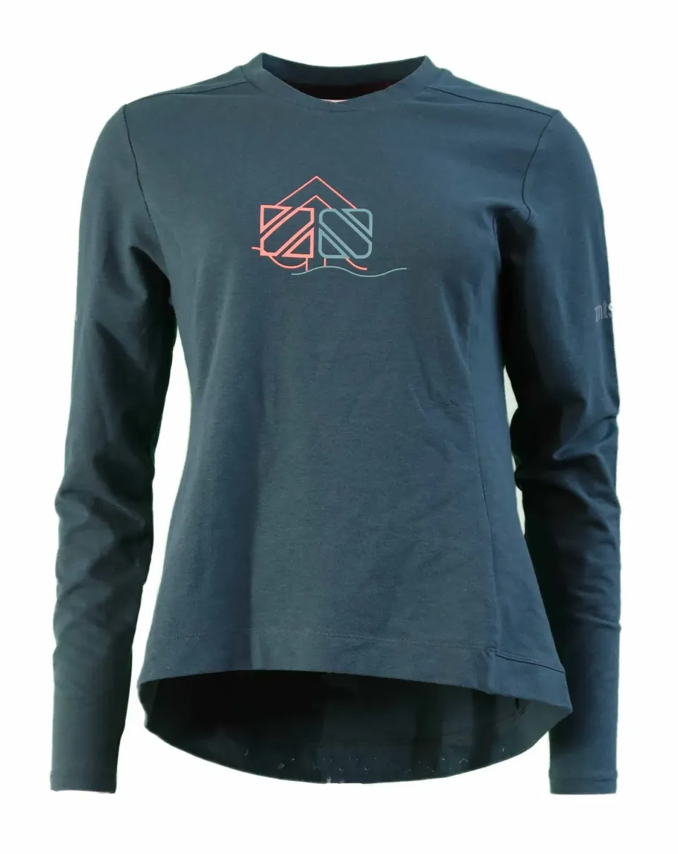Zimtstern Spunz Shirt SS tröja dam återvunnen polyester