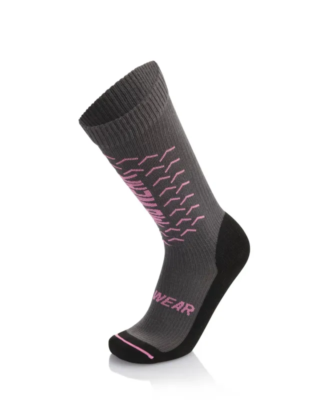 MB Wear Pro Distance skidstrumpor grå rosa M mjuk