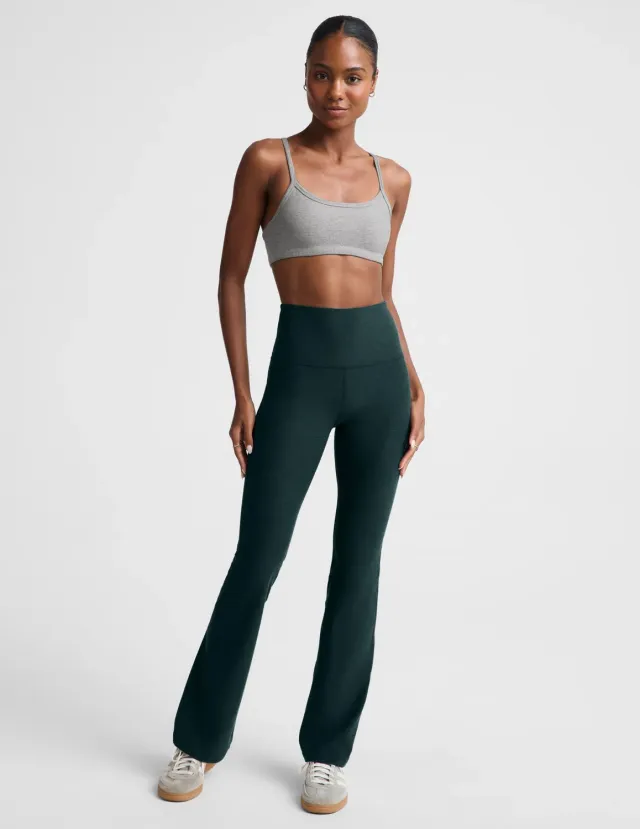 Beyond Yoga Spacedye Practice High Waisted Bootcut Pant 29 byxor grön