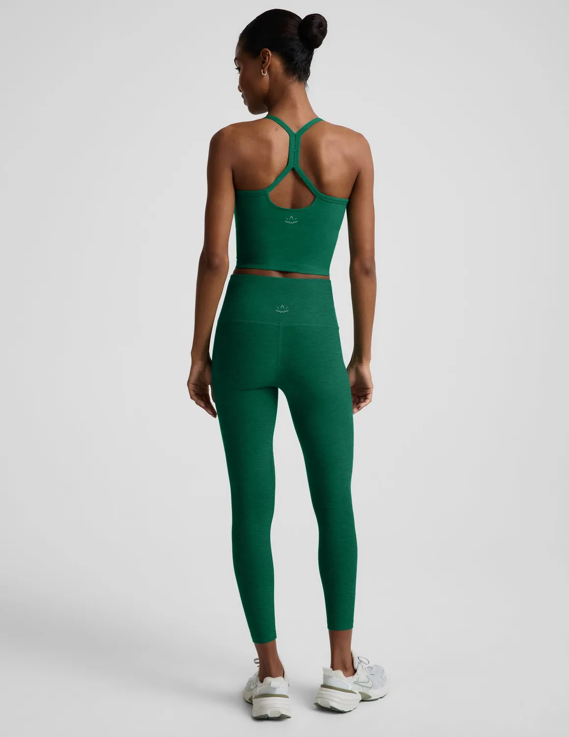 Beyond Yoga Spacedye Caught In The Midi High Waisted yogatights Pine mjuk