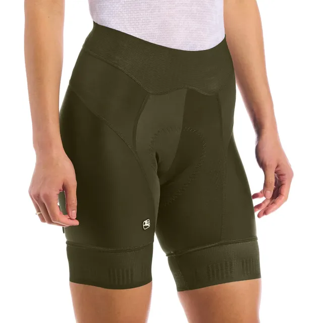 Giordana FR-C Pro Short cykelbyxor dam kort ben olivgrön kompression