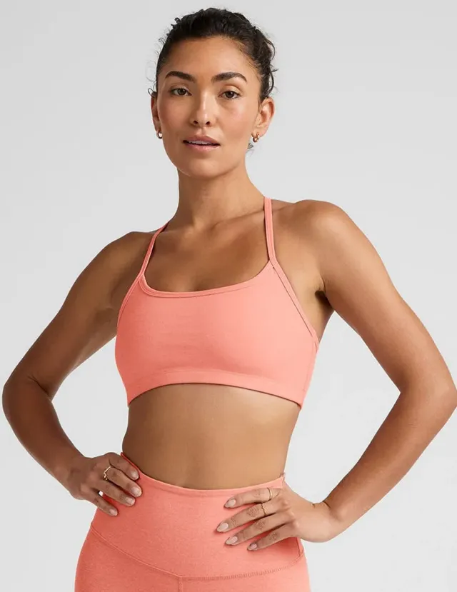 Beyond Yoga Spacedye Slim Racerback sport-bh Dreamsicle Heather