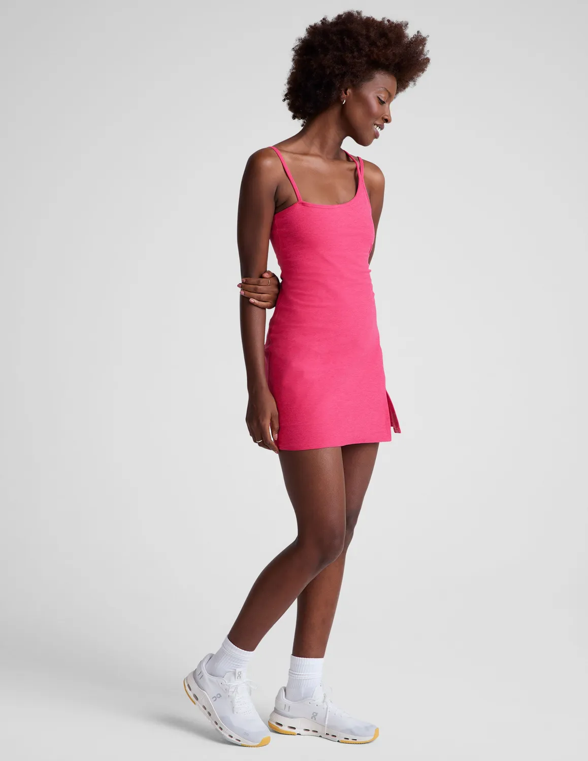 Beyond Yoga Spacedye Fearless Mini Dress sportklänning Rosa
