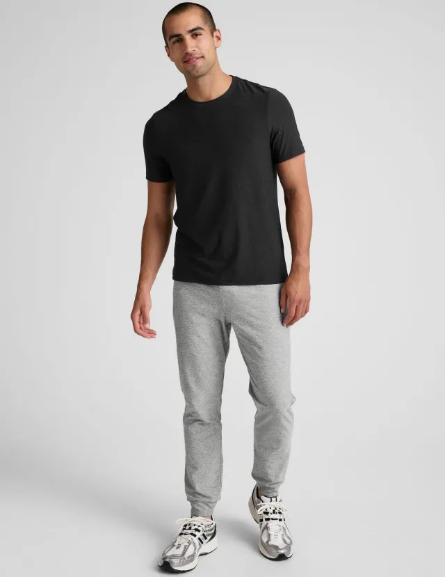Beyond Yoga Spacedye Freefit joggerbyxor silver mist slim fit