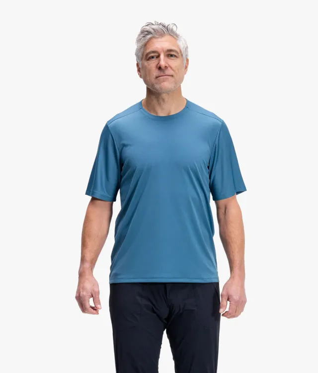 7MESH Roam Short Sleeve tröja Lake Blue sval