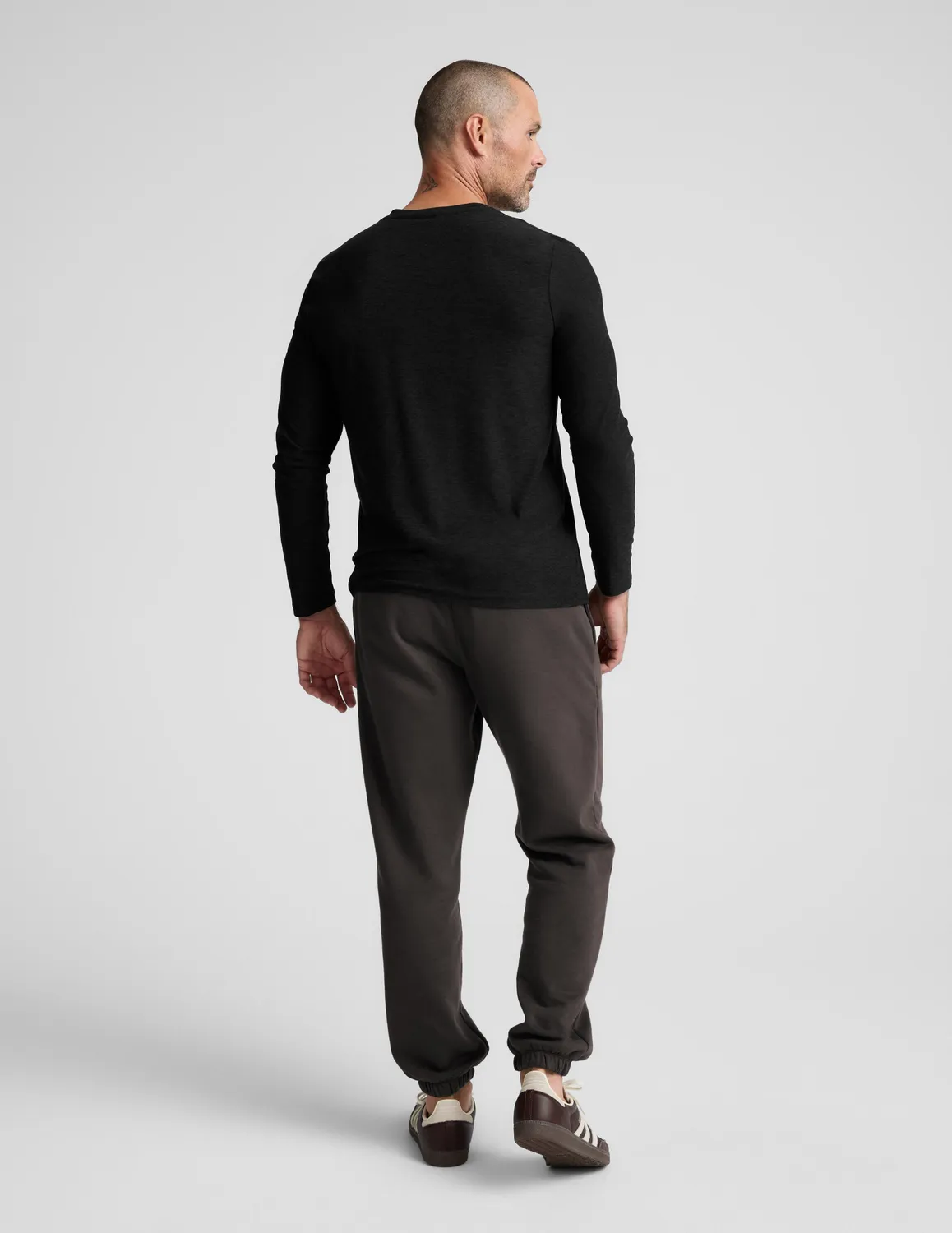 Beyond Yoga LuxeFleece Classic Men's Jogger sweatpants brun fleece