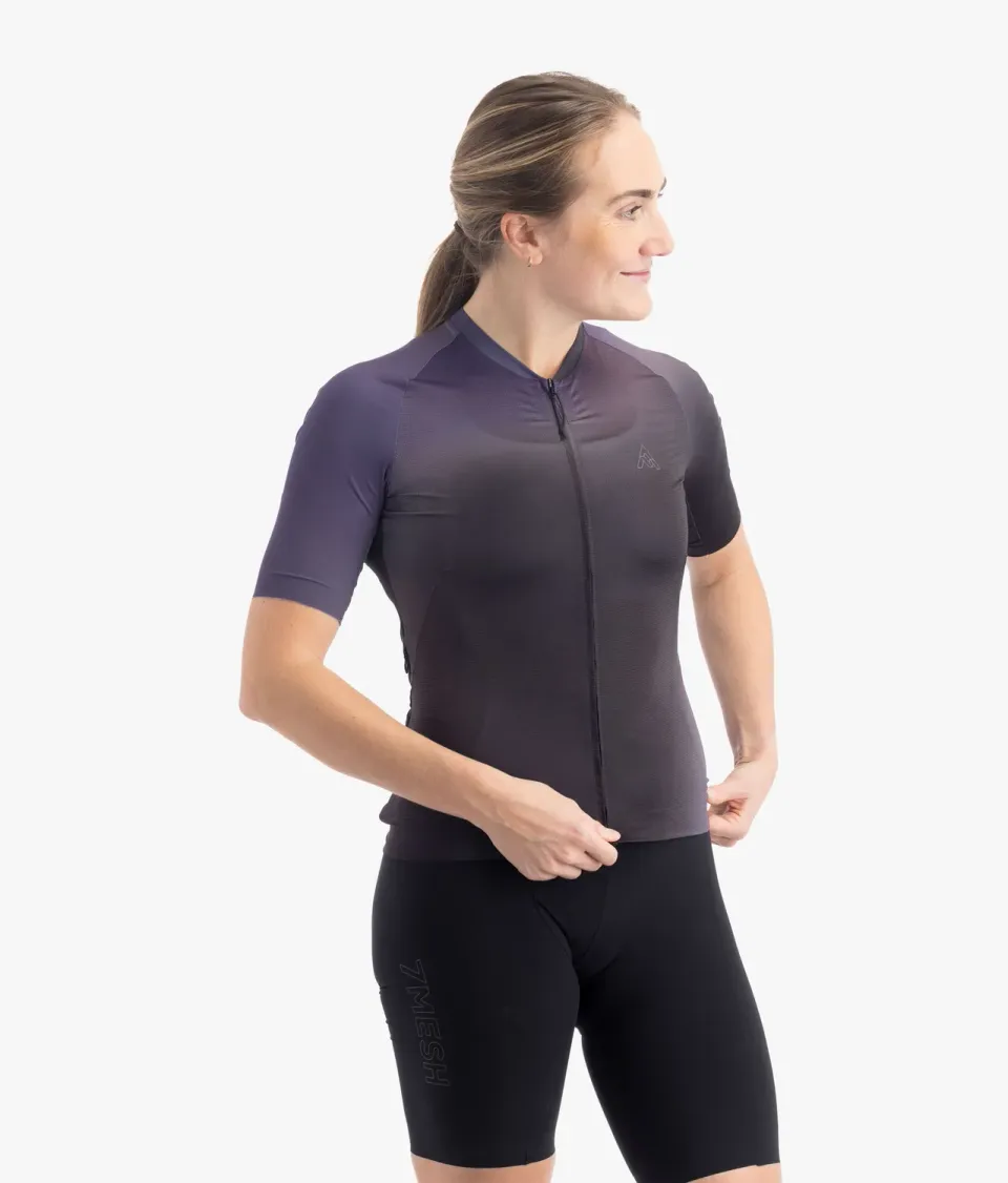 7MESH Pace cykeltröja dam Dark Velvet snabb sval