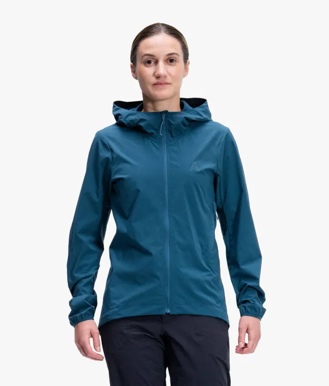 7MESH Northwoods damjacka Deep Sea packbar vind