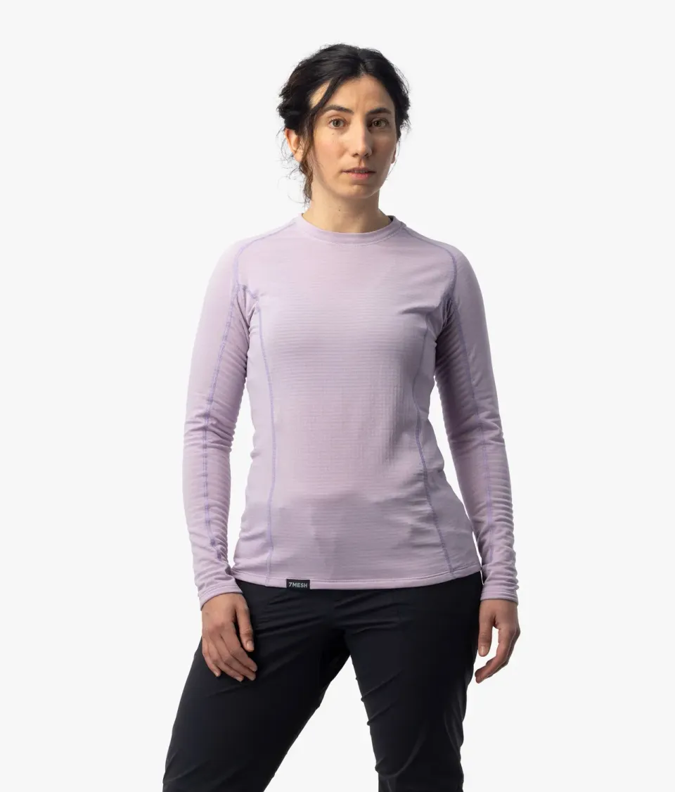 7mesh Gryphon Crew dam tröja långärm mjuk