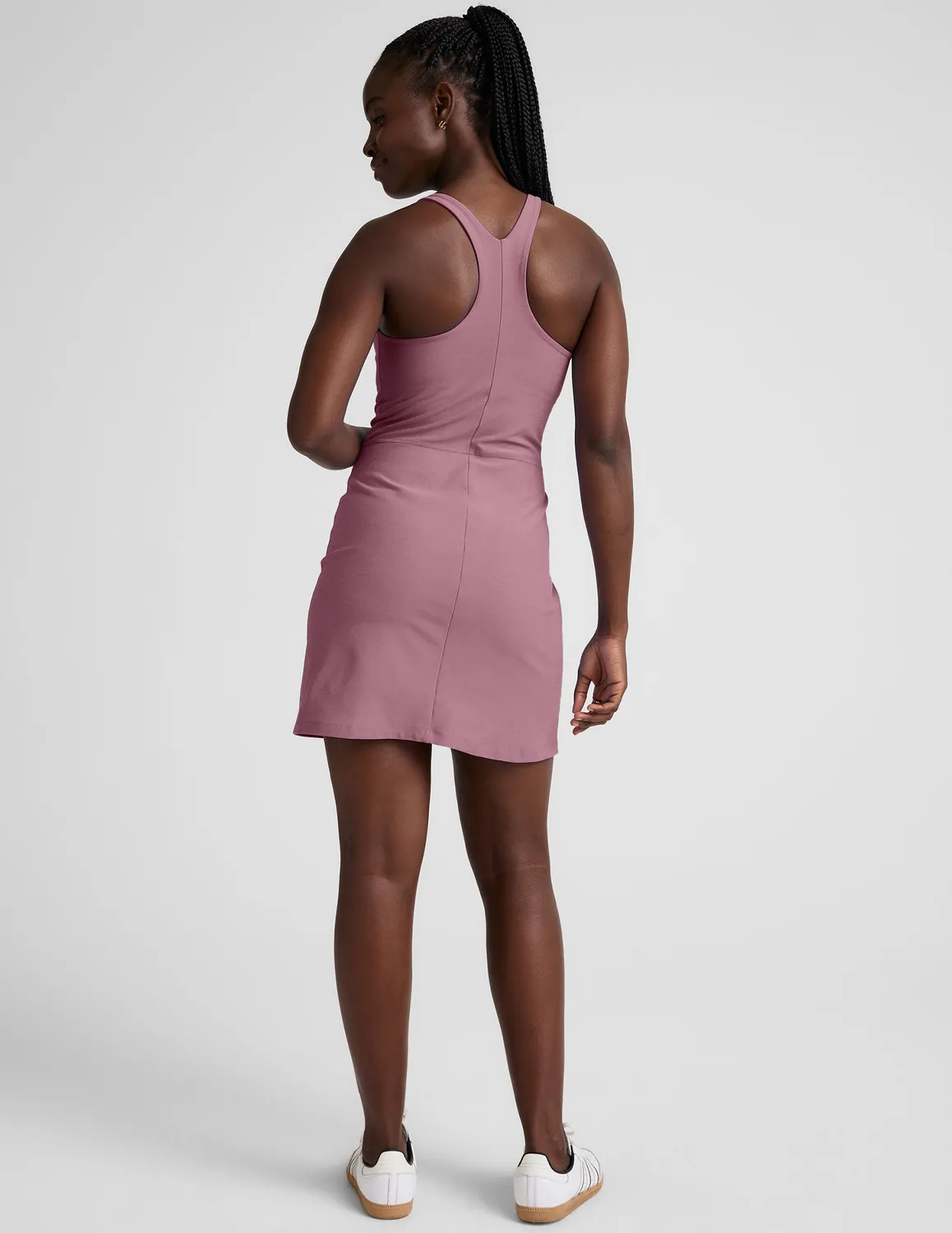 Beyond Yoga Spacedye Refocus Dress klänning Ballet Pink Heather