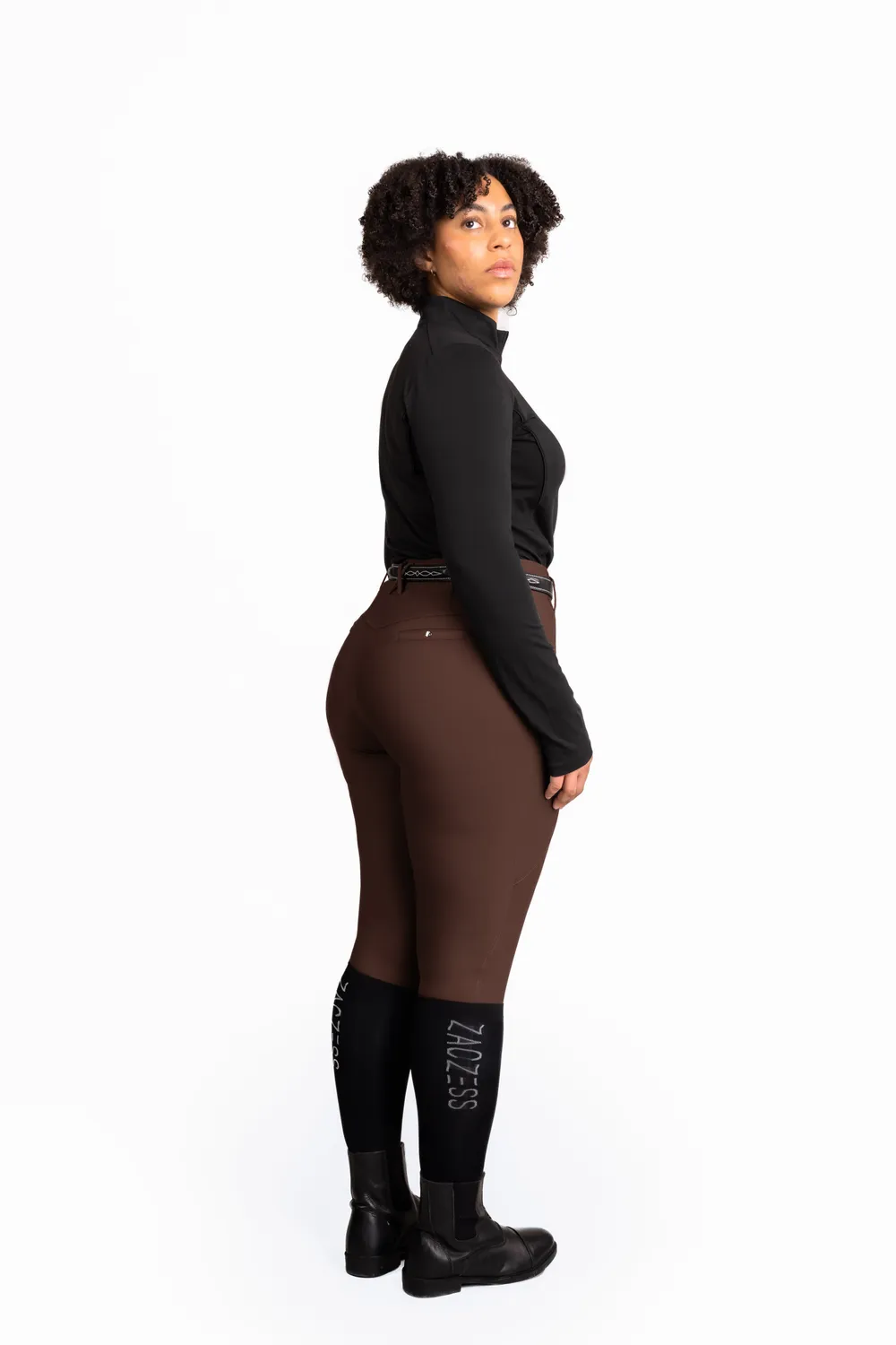 ZacZess London Nougat Hybrid ridleggings plus