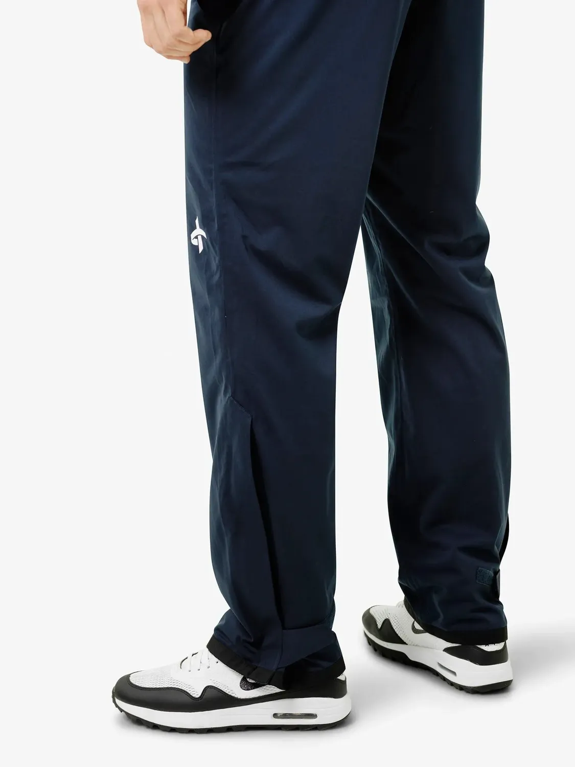 Cross Pro regnbyxor navy herr lång vattentät