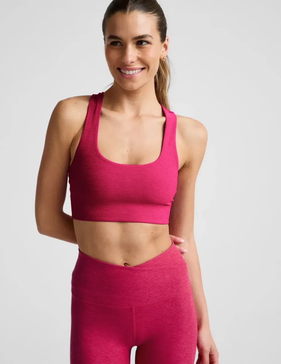 Beyond Yoga Spacedye Simplicity Long Line Bra 2.0 tränings-bh Bär