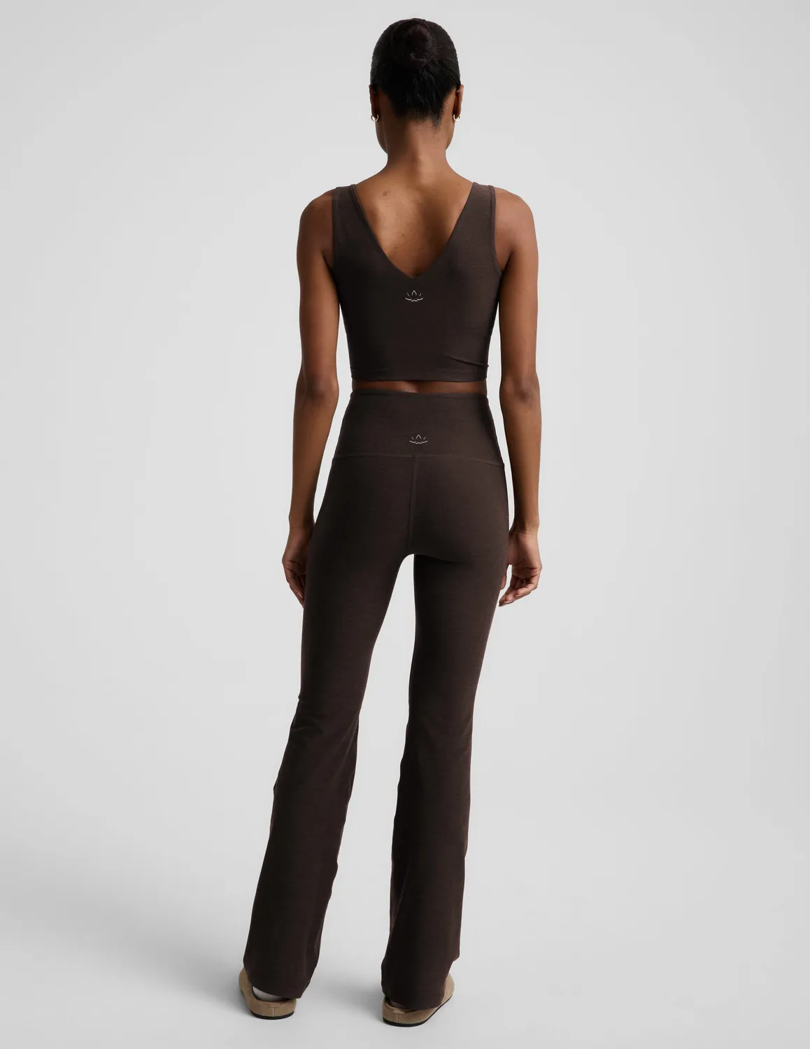Beyond Yoga Spacedye Practice 31" Bootcut byxor Dark Chocolate