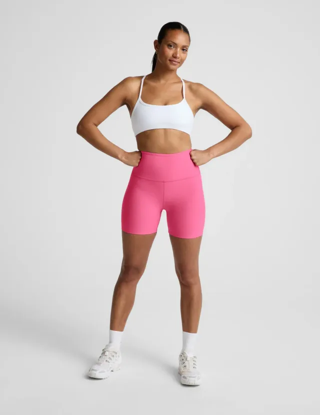 Beyond Yoga Spacedye Keep Pace 5" cykelshorts Luscious Pink