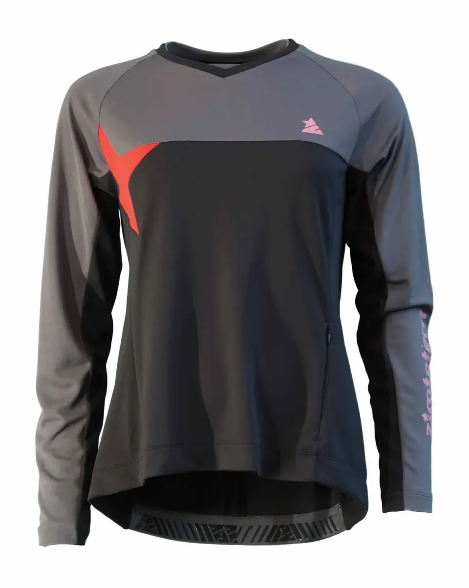 Zimtstern Bulletz Shirt LS Wmns cykeltröja dam långärmad