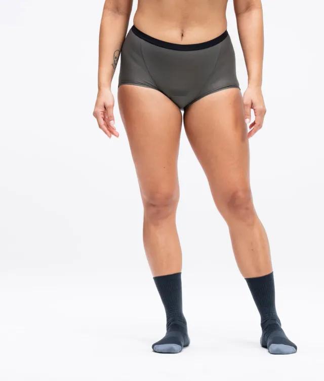 7MESH Foundation Boxer Brief cykeltrosor Dark Shadow luftiga