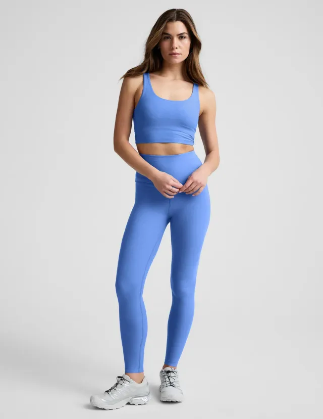 Beyond Yoga Spacedye Vitalize Full Length leggings wild flower blue hög midja