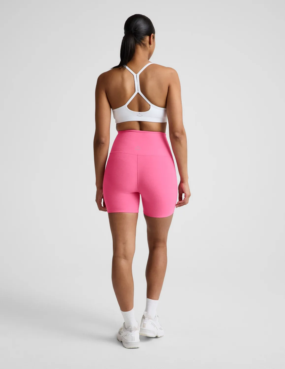 Beyond Yoga Spacedye Keep Pace 5" cykelshorts Luscious Pink