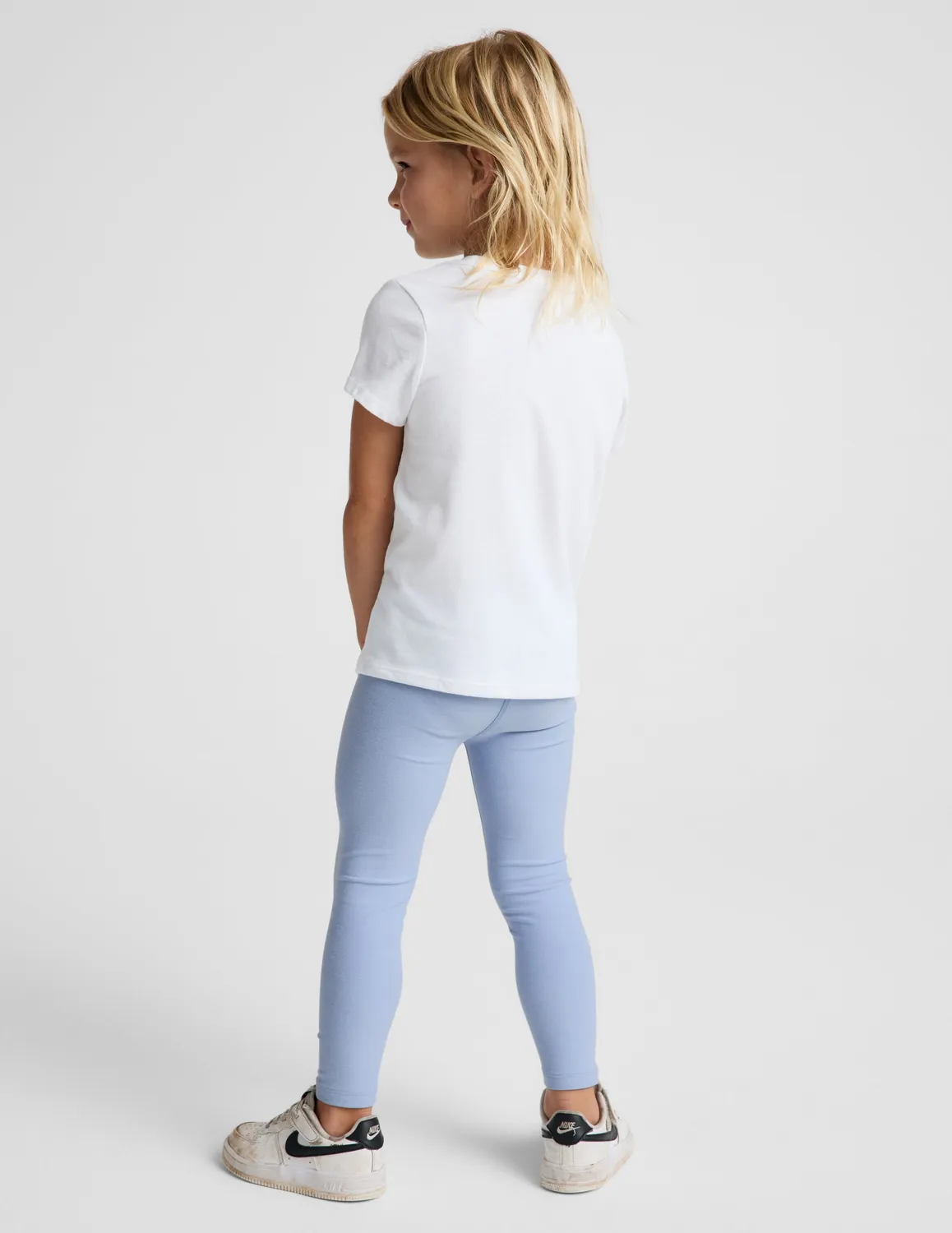 Beyond Yoga Spacedye Toddler Legging barntights ljusblå mjuk