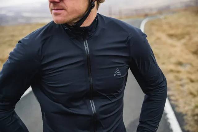7MESH Mission cykeljacka herr Black vattentät